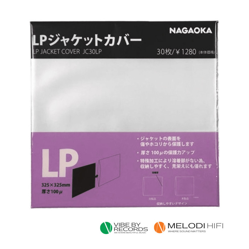 Nagaoka Nagaoka JC-30 LP Plak 12" Koruma Naylonu (Japon Tipi)