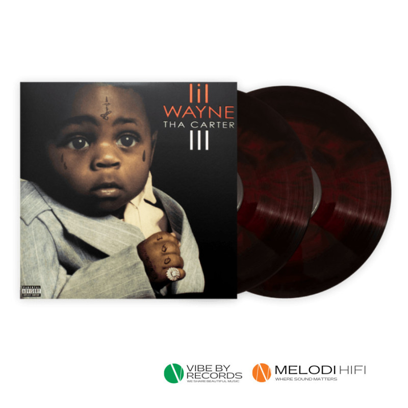 Lil Wayne Tha Carter III (VMP Edition Red & Black Galaxy Vinyl) Plak Vinyl Record LP Albüm