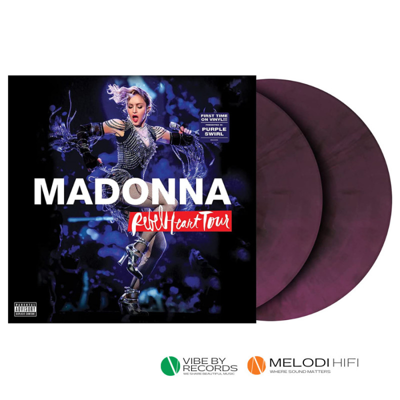 Madonna Rebel Heart Tour (Purple Swirl Vinyl) Plak Vinyl Record LP Albüm