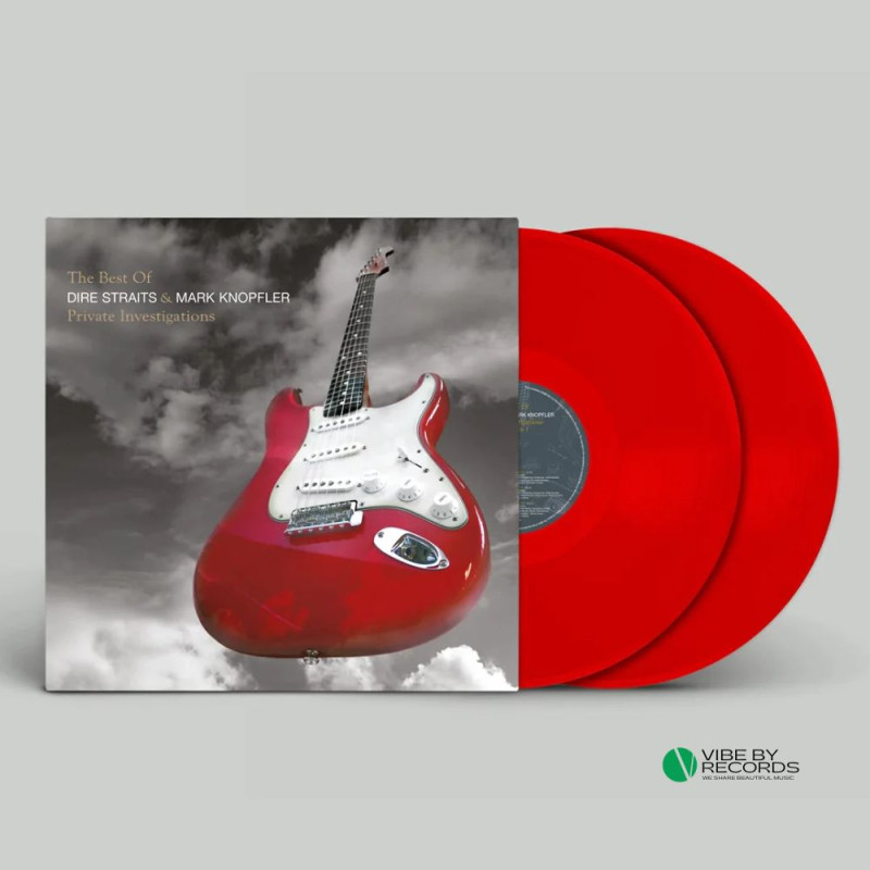 Dire Straits Private Investigations (The Best Of) Limited Edition Red Vinyl Plak Vinyl Record LP Albüm
