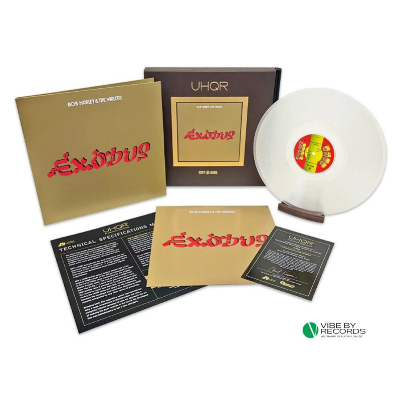 Bob Marley & The Wailers Exodus UHQR Audiophile Pressing Plak Vinyl Record LP Albüm