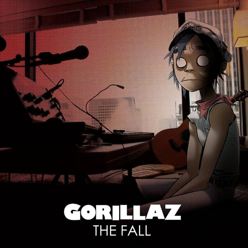 Gorillaz The Fall Plak Vinyl Record LP Albüm