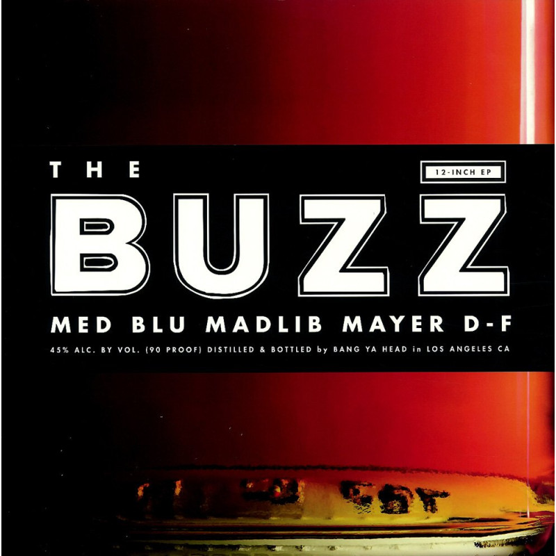 Med, Blu & Madlib  - The Buzz Plak Vinyl Record LP Albüm