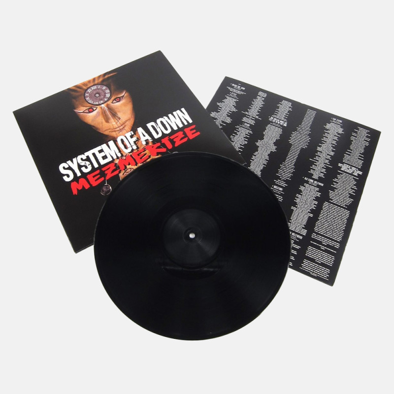 System Of A Down Mezmerize Plak Vinyl Record LP Albüm