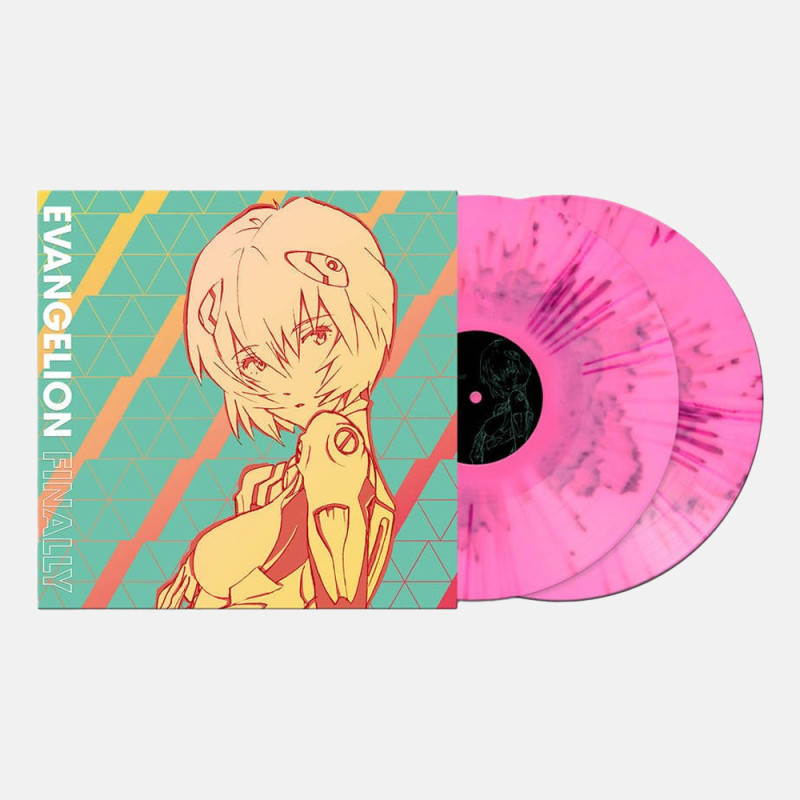 Çeşitli sanatçılar Evangelion Finally Soundtrack (Pink Splatter Vinyl) Plak Vinyl Record LP Albüm