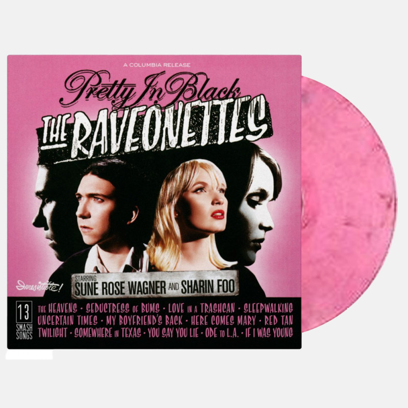 The Raveonettes - Pretty In Black (Pink and Black Marble) Plak Vinyl Record LP Albüm