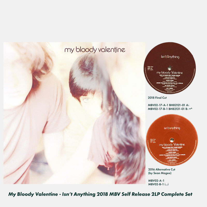 My Bloody Valentine Isn't Anything (2018 Complete Set 2LP) Plak Vinyl Record LP Albüm
