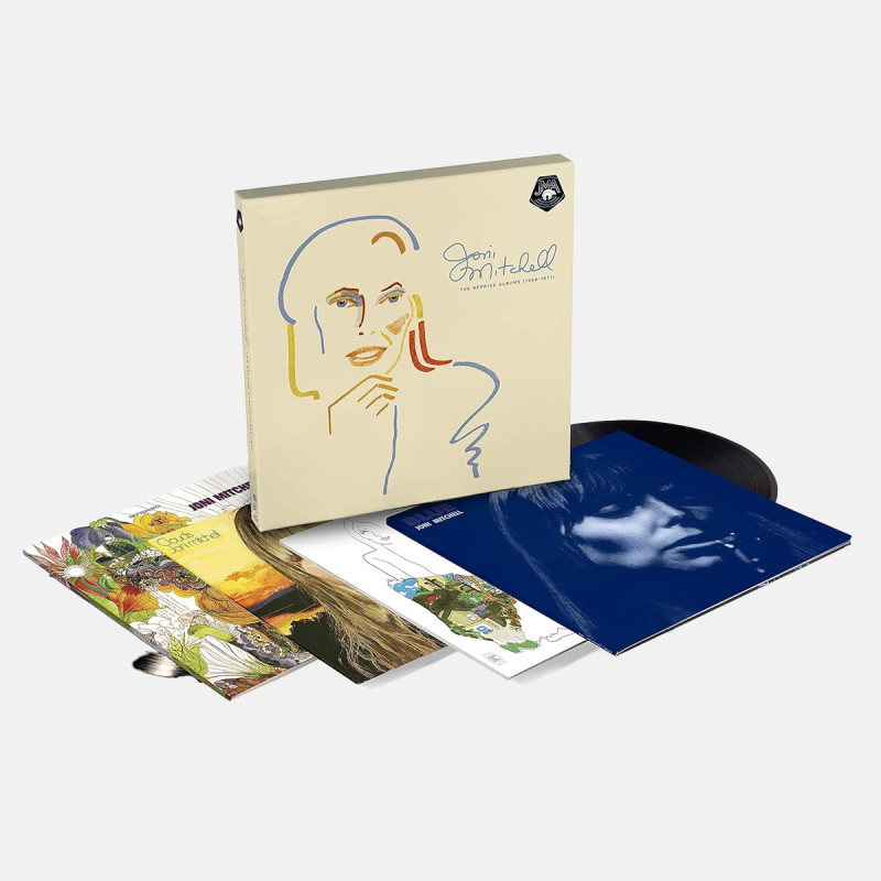 Joni Mitchell The Reprise Albums (1968-1971 RTI Pressing) Plak Vinyl Record LP Albüm