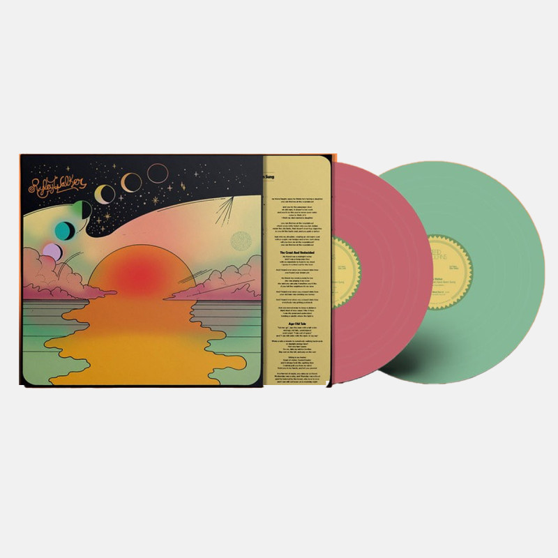 Ryley Walker Golden Sings That Have Been Sung - Deep Cuts Edition (Limited Deluxe Edition Pink Frost / Sea Foam Blue Vinyl) Plak
