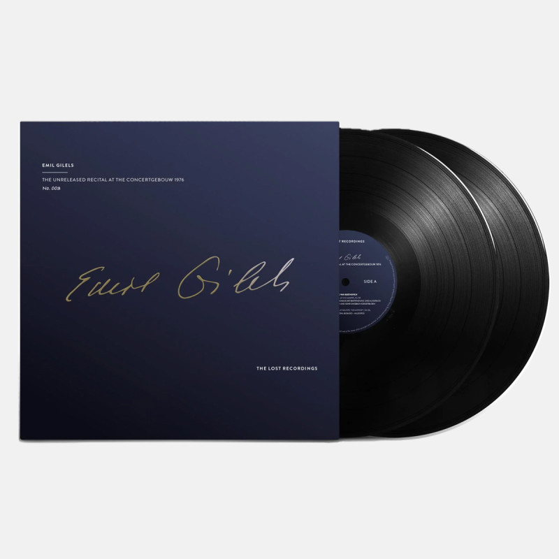 Emil Gilels - The Unreleased Recital At The Concertgebouw 1976 Plak Vinyl Record LP Albüm
