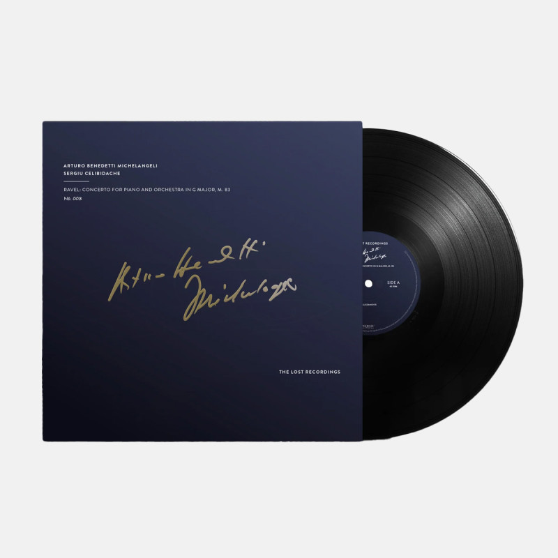 Arturo Benedetti Michelangeli - Ravel: Piano Concerto In G Major, M. 83 Plak Vinyl Record LP Albüm