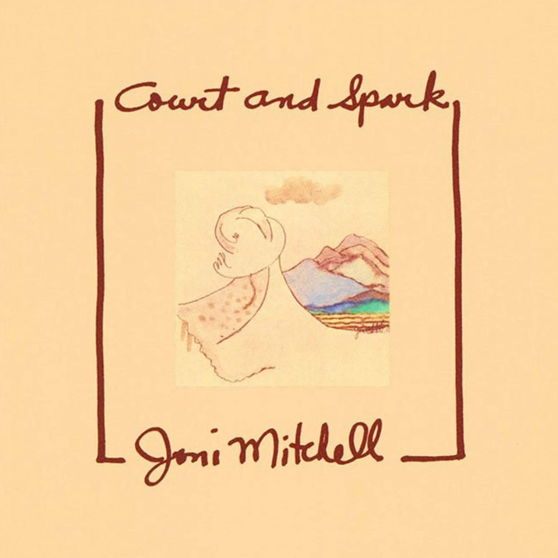 Joni Mitchell Court And Spark Plak Vinyl Record LP Albüm