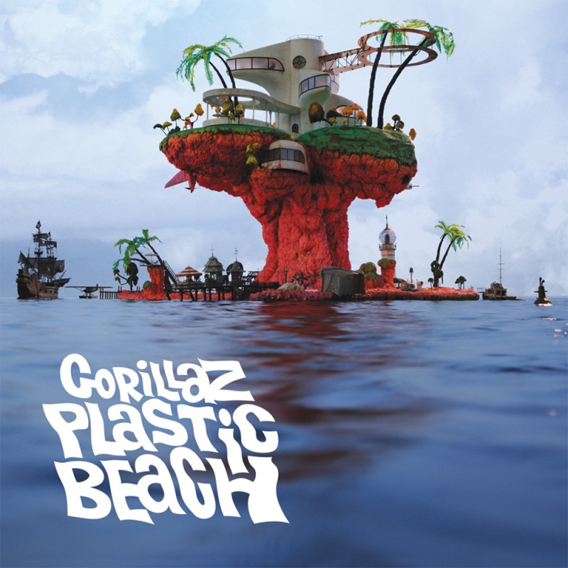 Gorillaz Plastic Beach Plak Vinyl Record LP Albüm