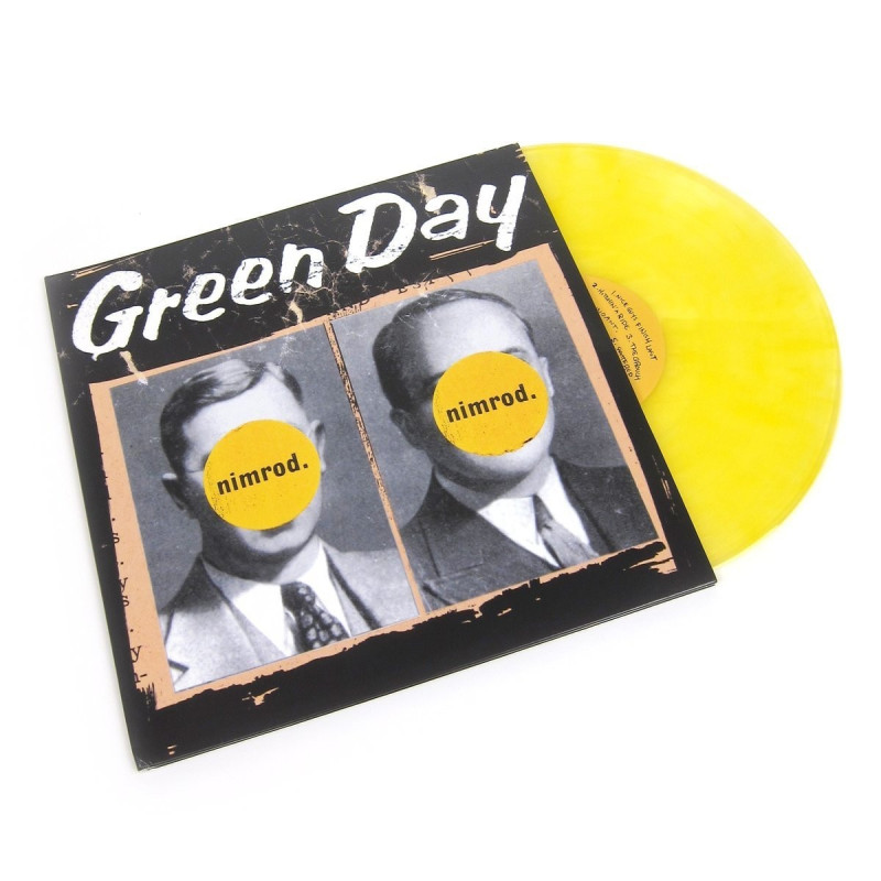 Green Day Nimrod. (Transparent Yellow Vinyl) Plak Vinyl Record LP Albüm