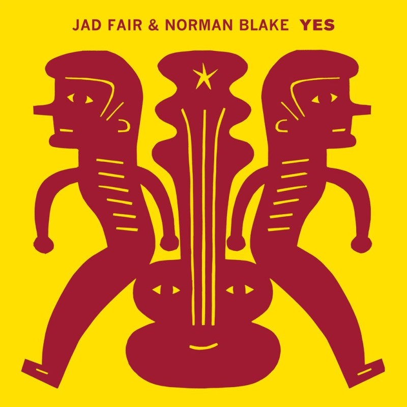 Jad Fair Yes (with Norman Blake) (Red Vinyl) Plak Vinyl Record LP Albüm