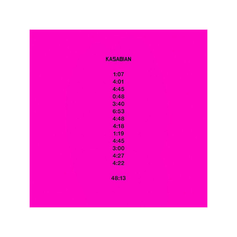 Kasabian 48:13 Plak Vinyl Record LP Albüm