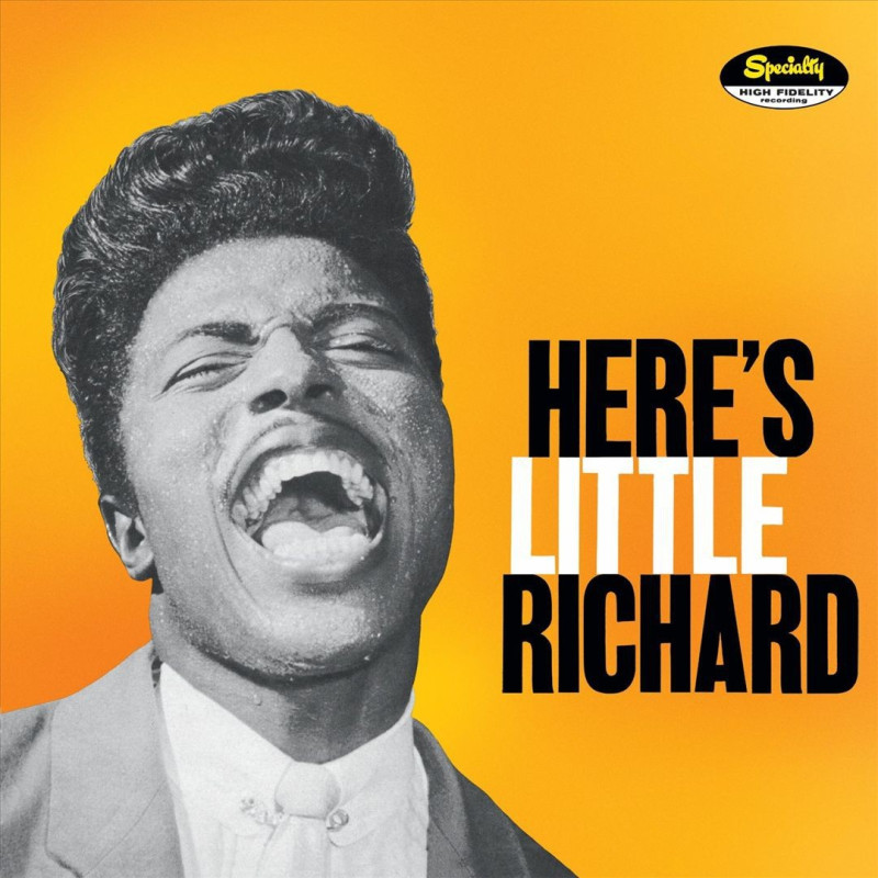 Little Richard Here's Little Richard (Limited Edition Red Vinyl) Plak Vinyl Record LP Albüm