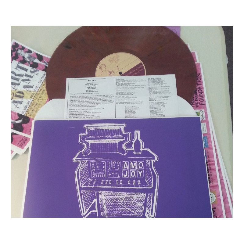 Amo Joy Amo Joy (Burgundy Vinyl) Plak Vinyl Record LP Albüm