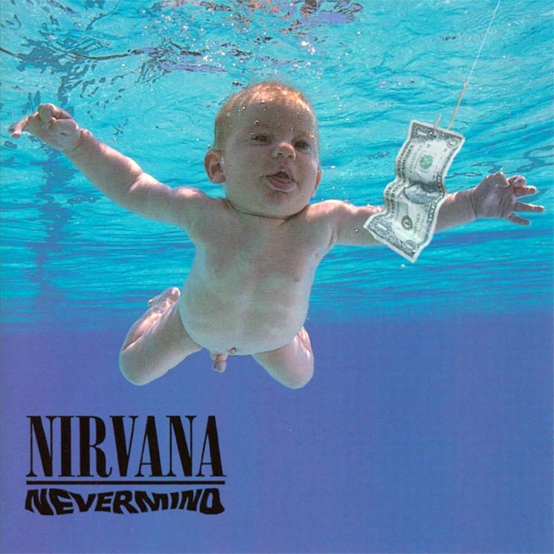 Nirvana Nevermind Plak Vinyl Record LP Albüm