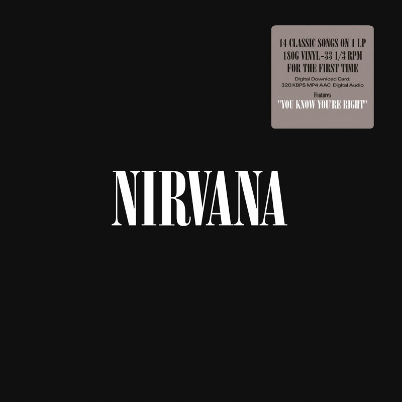 Nirvana Nirvana Plak Vinyl Record LP Albüm
