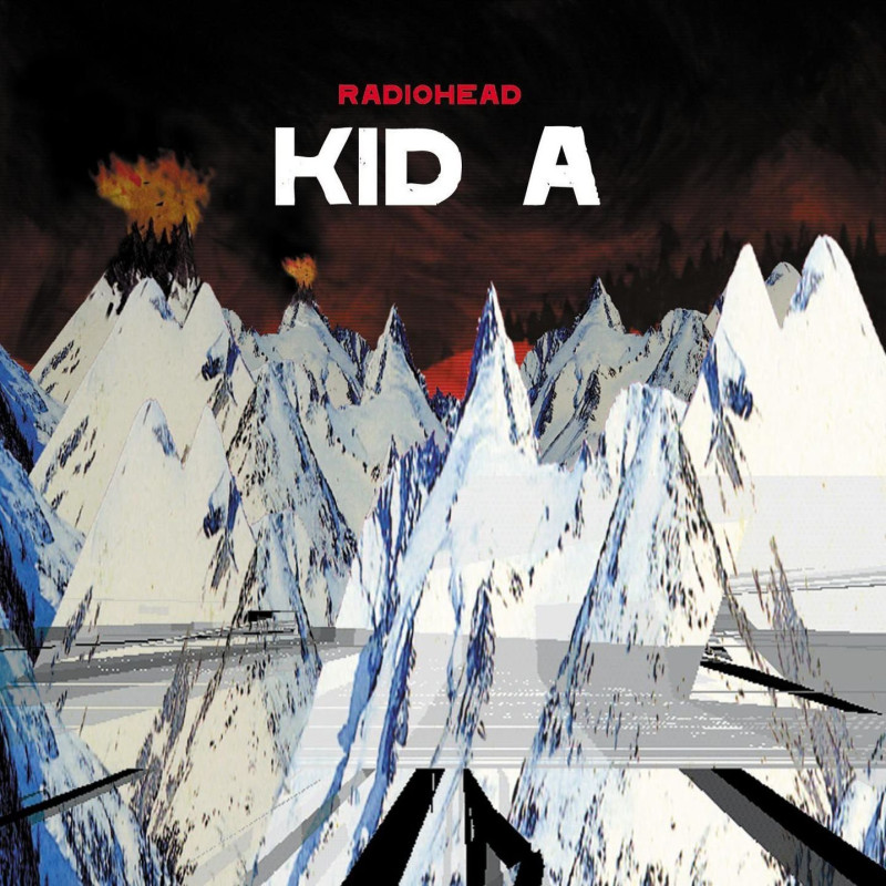 Radiohead Kid A Plak Vinyl Record LP Albüm