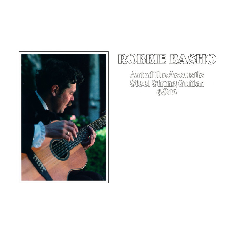 Robbie Basho Art Of The Acoustic Steel String Guitar 6 & 12 Plak Vinyl Record LP Albüm