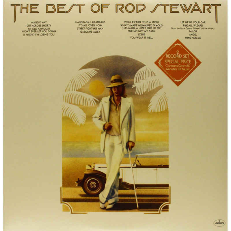 Rod Stewart The Best Of Rod Stewart Plak Vinyl Record LP Albüm