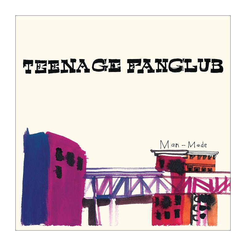 Teenage Fanclub Man-Made Plak Vinyl Record LP Albüm