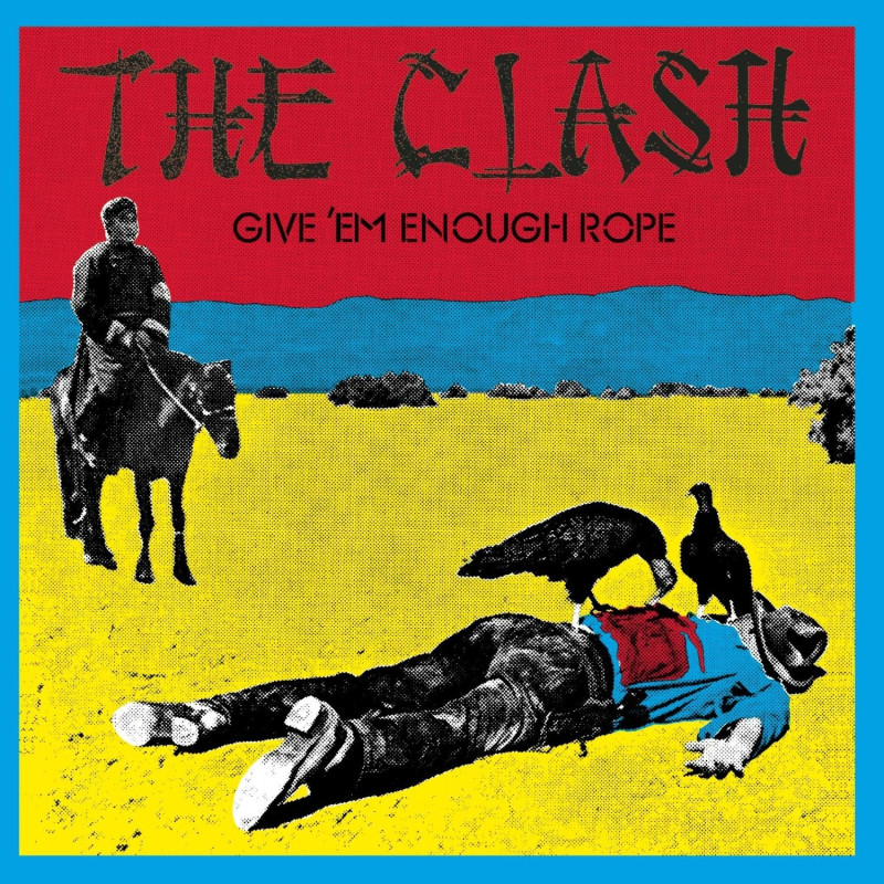 The Clash Give 'Em Enough Rope Plak Vinyl Record LP Albüm