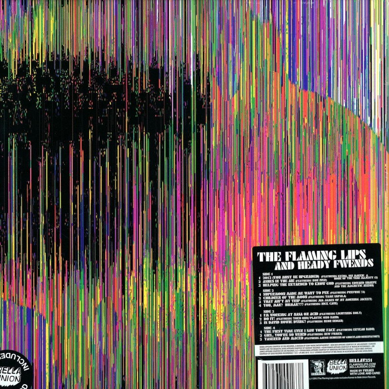 The Flaming Lips The Flaming Lips And Heady Fwends (Multi Colored Vinyl) Plak Vinyl Record LP Albüm