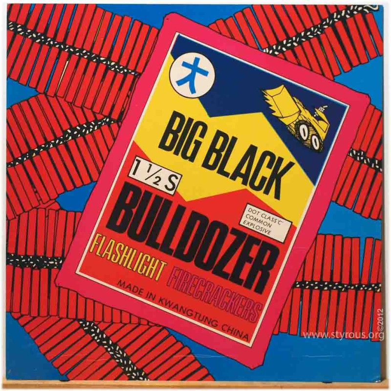 Big Black Bulldozer Plak Vinyl Record LP Albüm