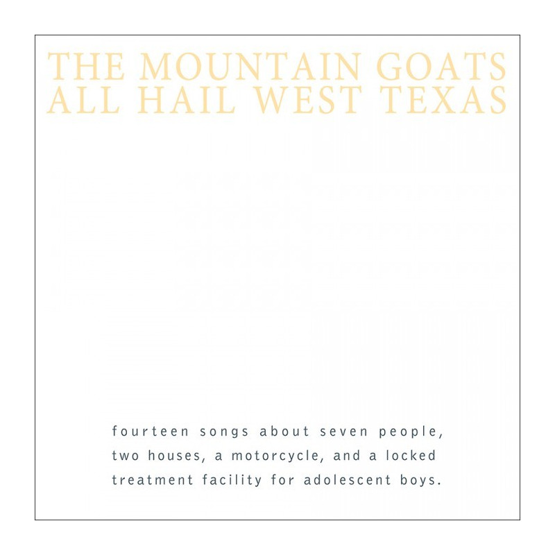The Mountain Goats All Hail West Texas Plak Vinyl Record LP Albüm