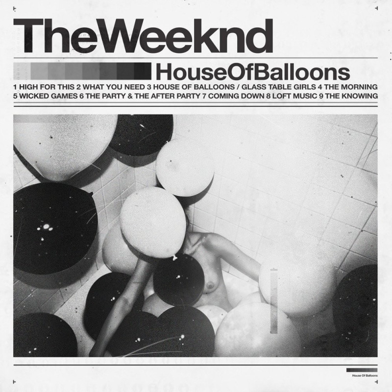 The Weeknd House Of Balloons Plak Vinyl Record LP Albüm