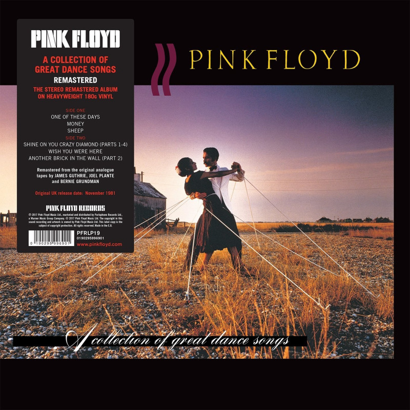 Pink Floyd A Collection Of Great Dance Songs Plak Vinyl Record LP Albüm