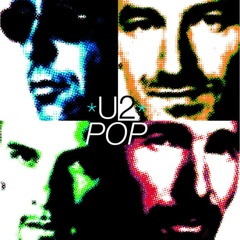 U2 Pop Plak Vinyl Record LP Albüm