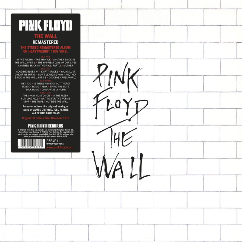 Pink Floyd The Wall Plak Vinyl Record LP Albüm