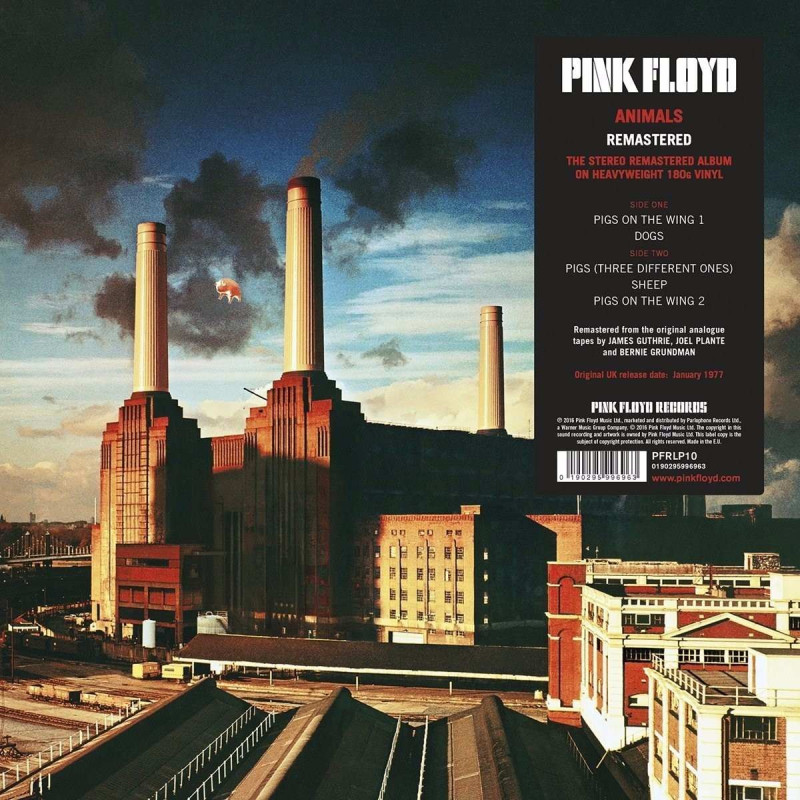 Pink Floyd Animals Plak Vinyl Record LP Albüm