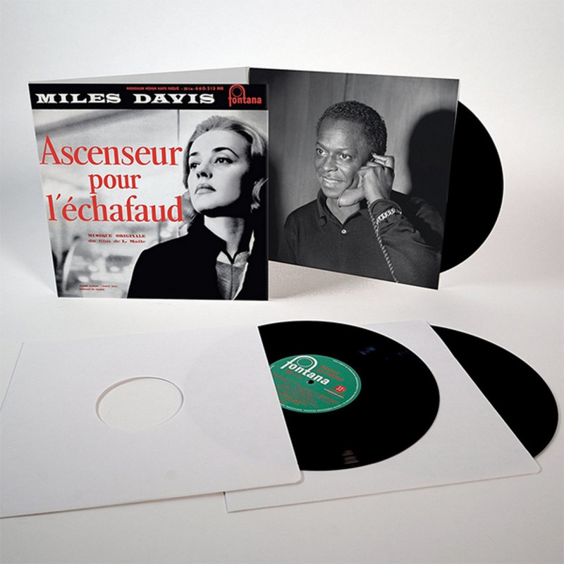 Miles Davis Ascenseur Pour L'Échafaud Deluxe 3LP Set ikinci El Plak Vinyl Record LP Albüm