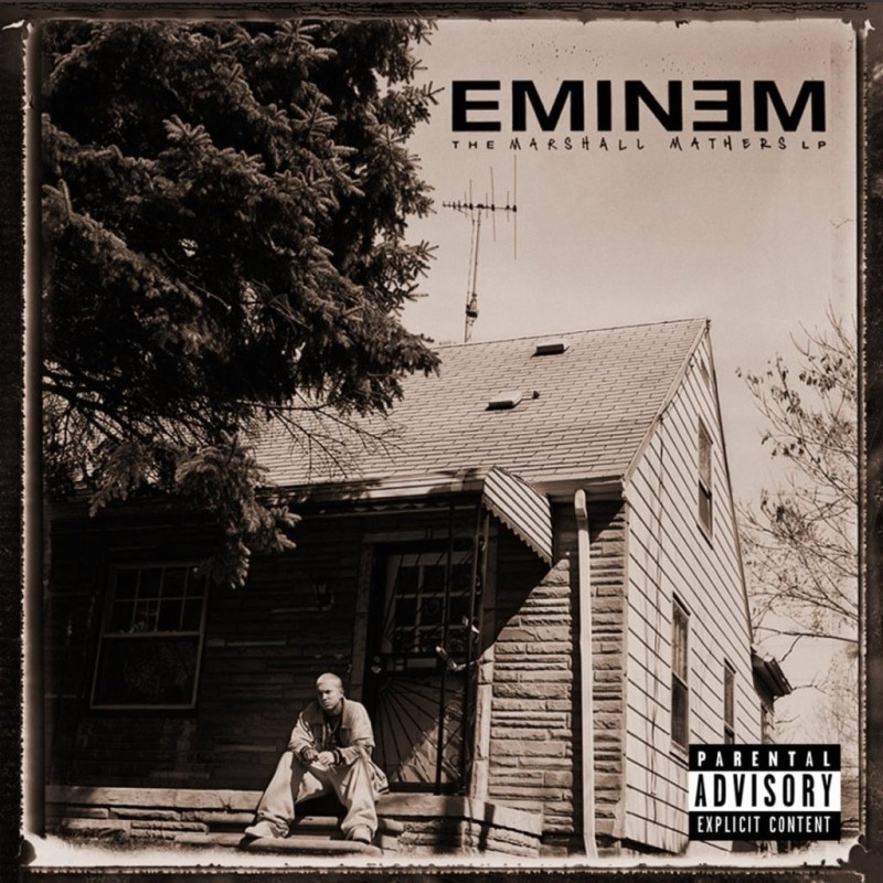 Eminem The Marshall Mathers LP Plak Vinyl Record LP Albüm