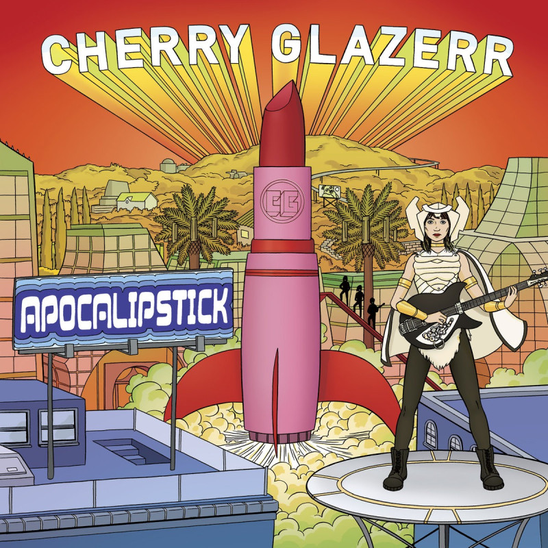 Cherry Glazerr Apocalipstick (Limited Edition White Vinyl) Plak Vinyl Record LP Albüm