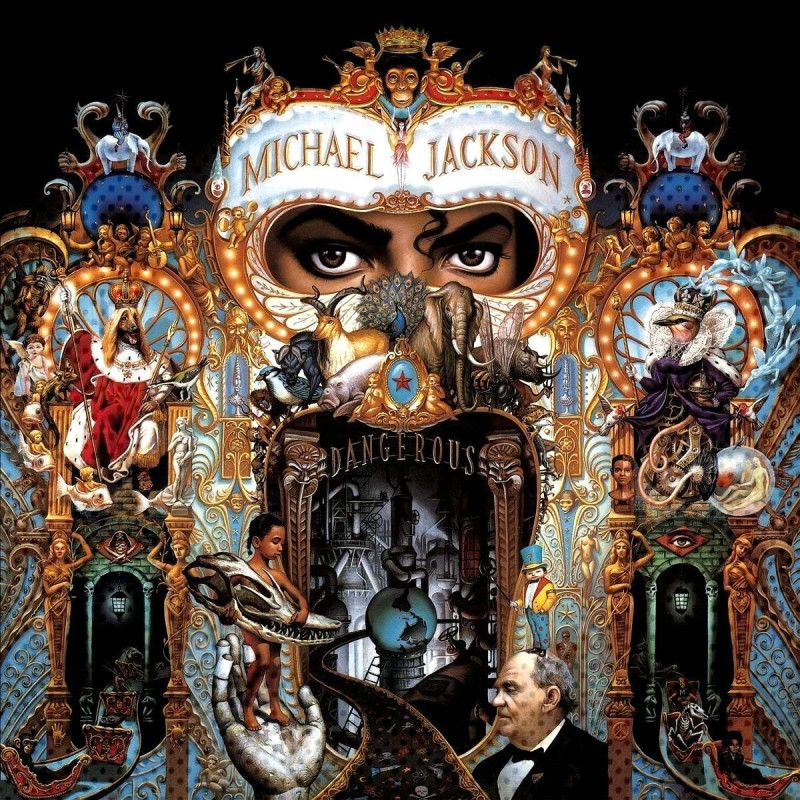 Michael Jackson Dangerous Plak Vinyl Record LP Albüm