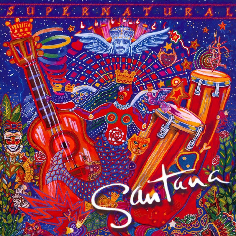 Santana Supernatural Plak Vinyl Record LP Albüm