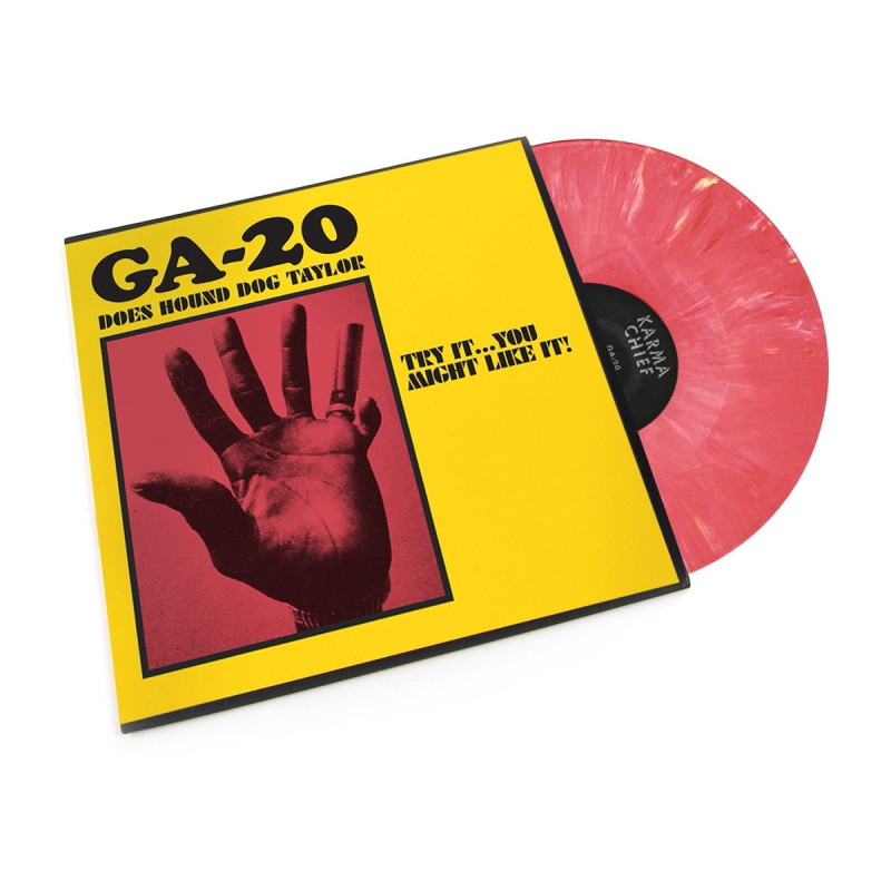 GA-20 Does Hound Dog Taylor (Indie Exclusive Salmon Pink Vinyl) Plak Vinyl Record LP Albüm