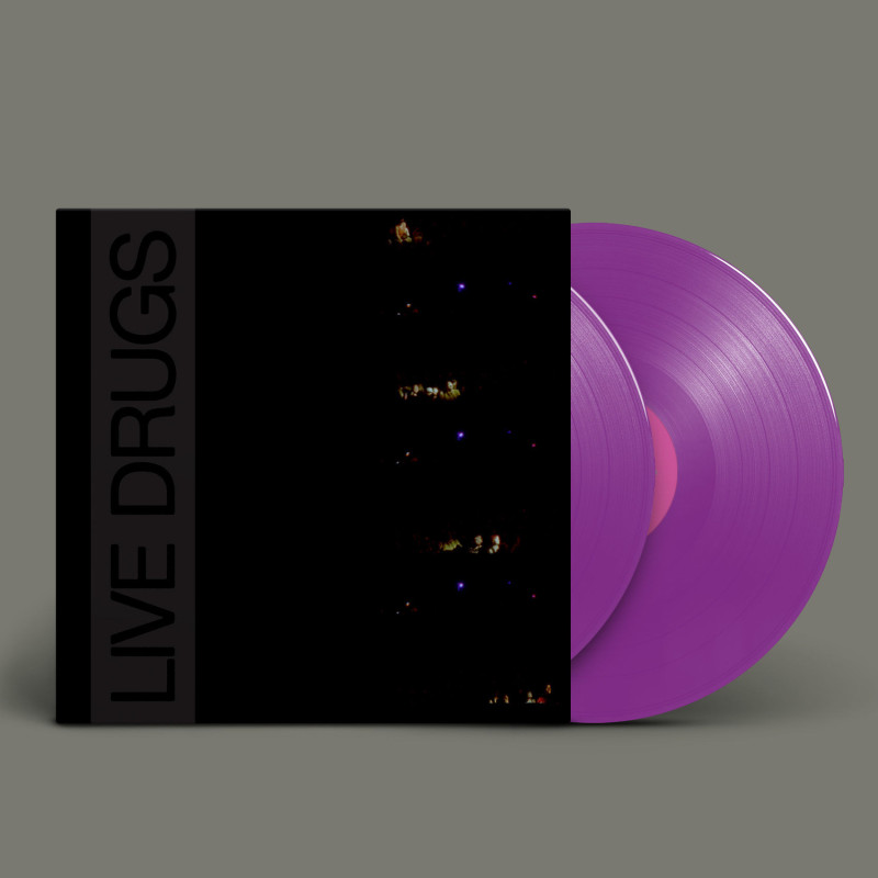 The War On Drugs Live Drugs (US Indie Exclusive Opaque Purple Vinyl) Plak Vinyl Record LP Albüm