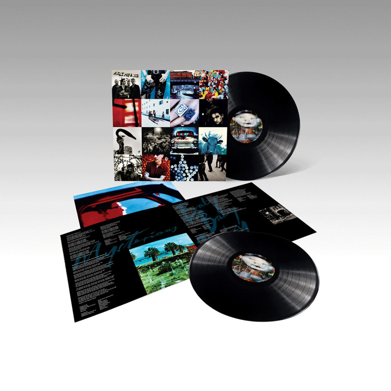 U2 Achtung Baby Plak Vinyl Record LP Albüm