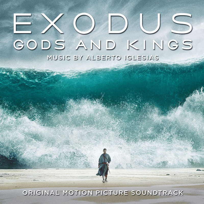 Alberto Iglesias Exodus: Gods And Kings Soundtrack (Grey Blue Marbled Vinyl) Plak Vinyl Record LP Albüm