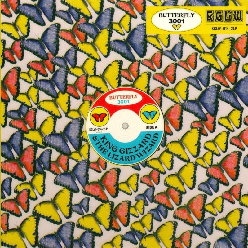 King Gizzard And The Lizard Wizard Butterfly 3001 (Recycled Black Wax) Plak Vinyl Record LP Albüm