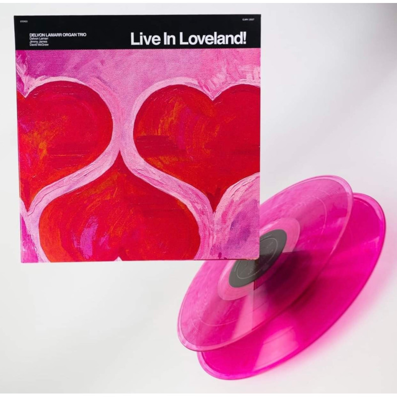 Delvon Lamarr Organ Trio Live In Loveland! (RSD 2022 Exclusive Bubblegum Pink Vinyl) Plak Vinyl Record LP Albüm