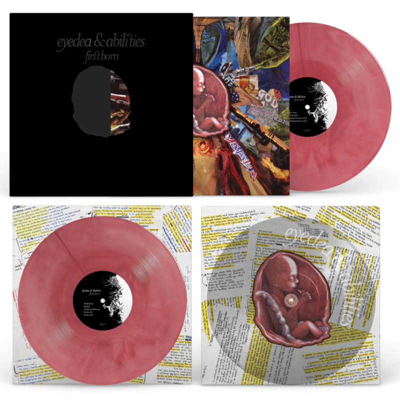 Eyedea & Abilities First Born 20th Anniversary Galaxy Effect & Clear Vinyl Plak Vinyl Record LP Albüm