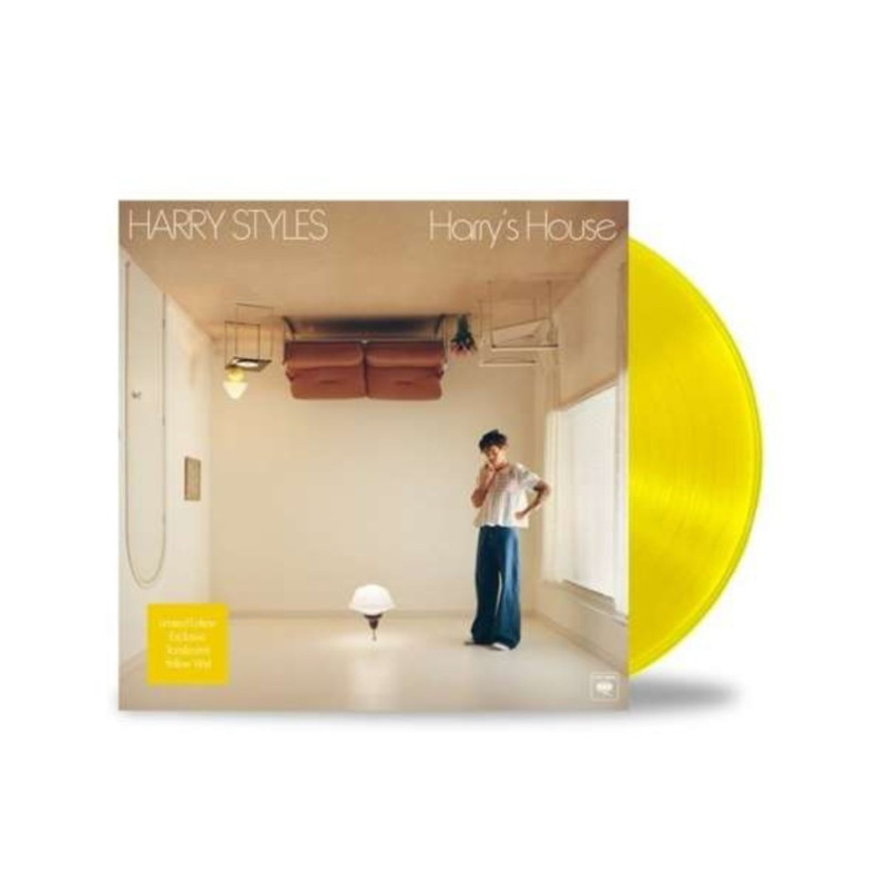 Harry Styles Harry’s House (Indie Exclusive Yellow Translucent Vinyl) Plak Vinyl Record LP Albüm